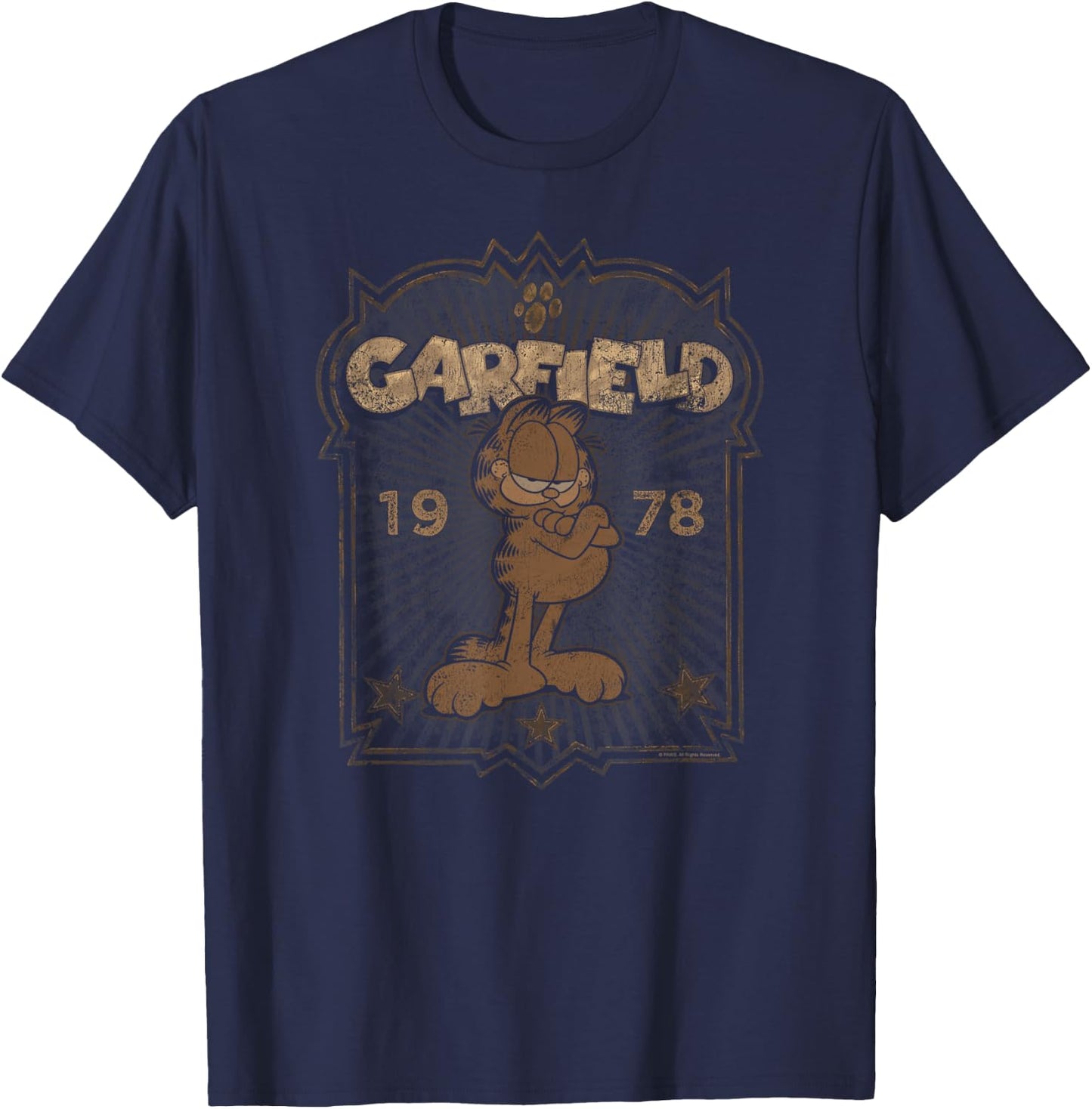 Garfield Est. 1978 T-Shirt - T-Shirt | Navy