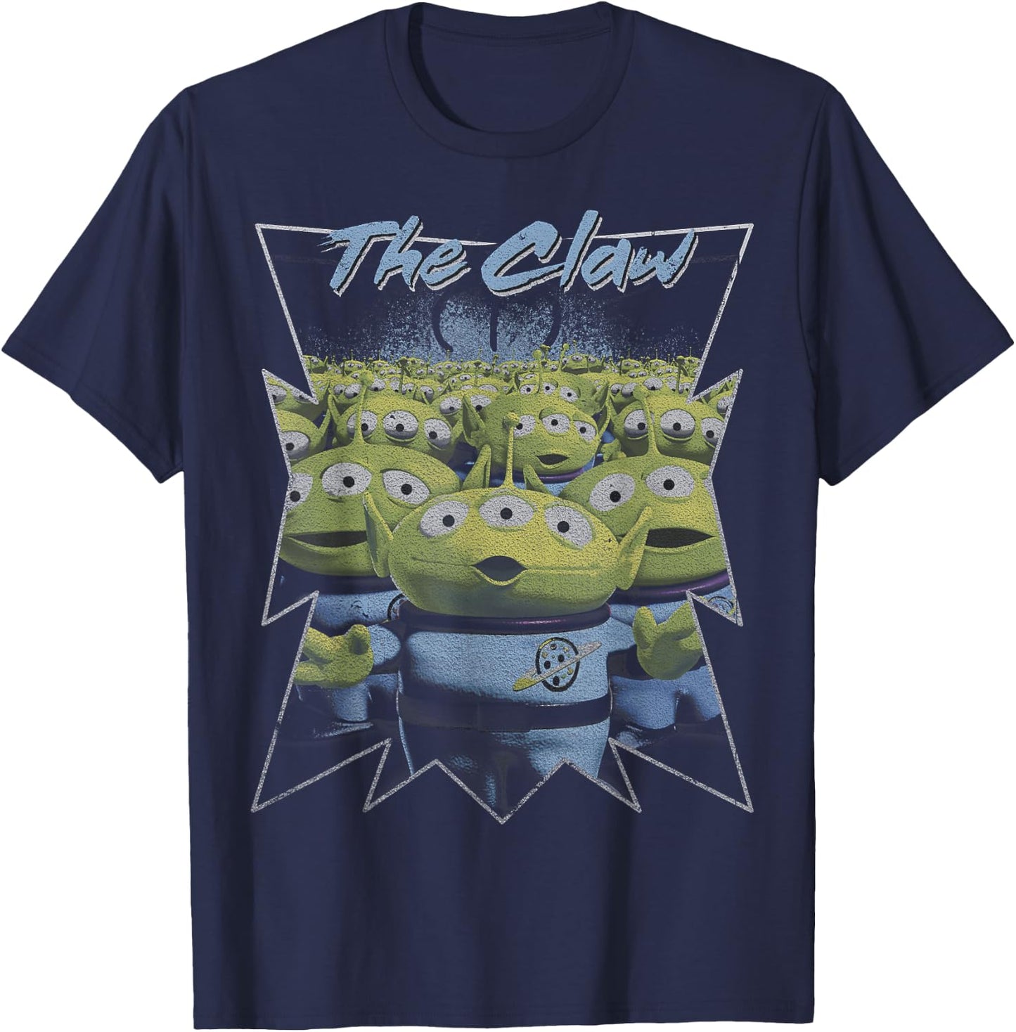 Disney Pixar Toy Story Aliens The Claw Portrait T-Shirt - T-Shirt | Navy