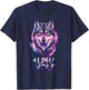 Galaxy Wolf Alpha Wolf Meme T-Shirt - T-Shirt | Navy