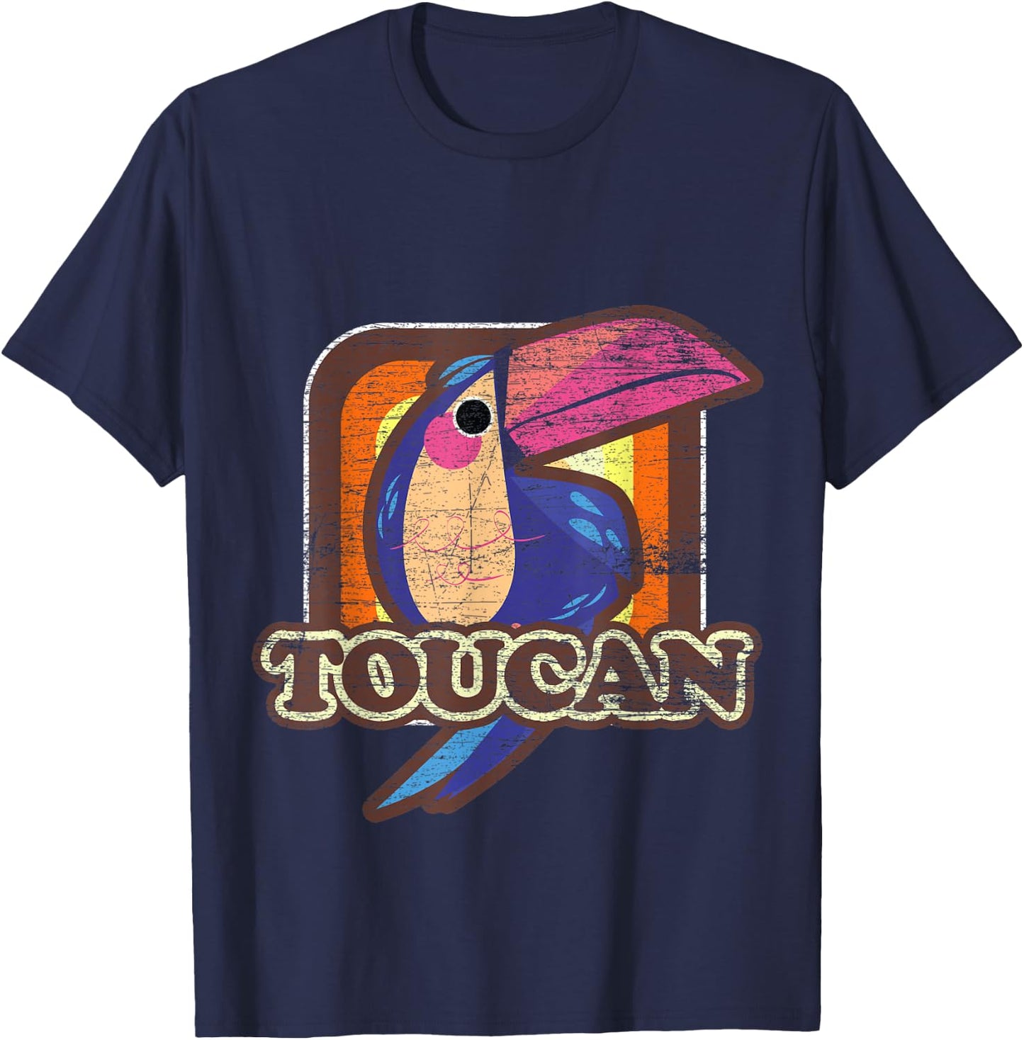 Animal Wildlife Gift Nature Bird Tropic Toucan T-Shirt - T-Shirt | Navy