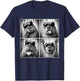 Capybara Photobooth, Funny Capybara with Sunglasses, Rodent T-Shirt - T-Shirt | Navy