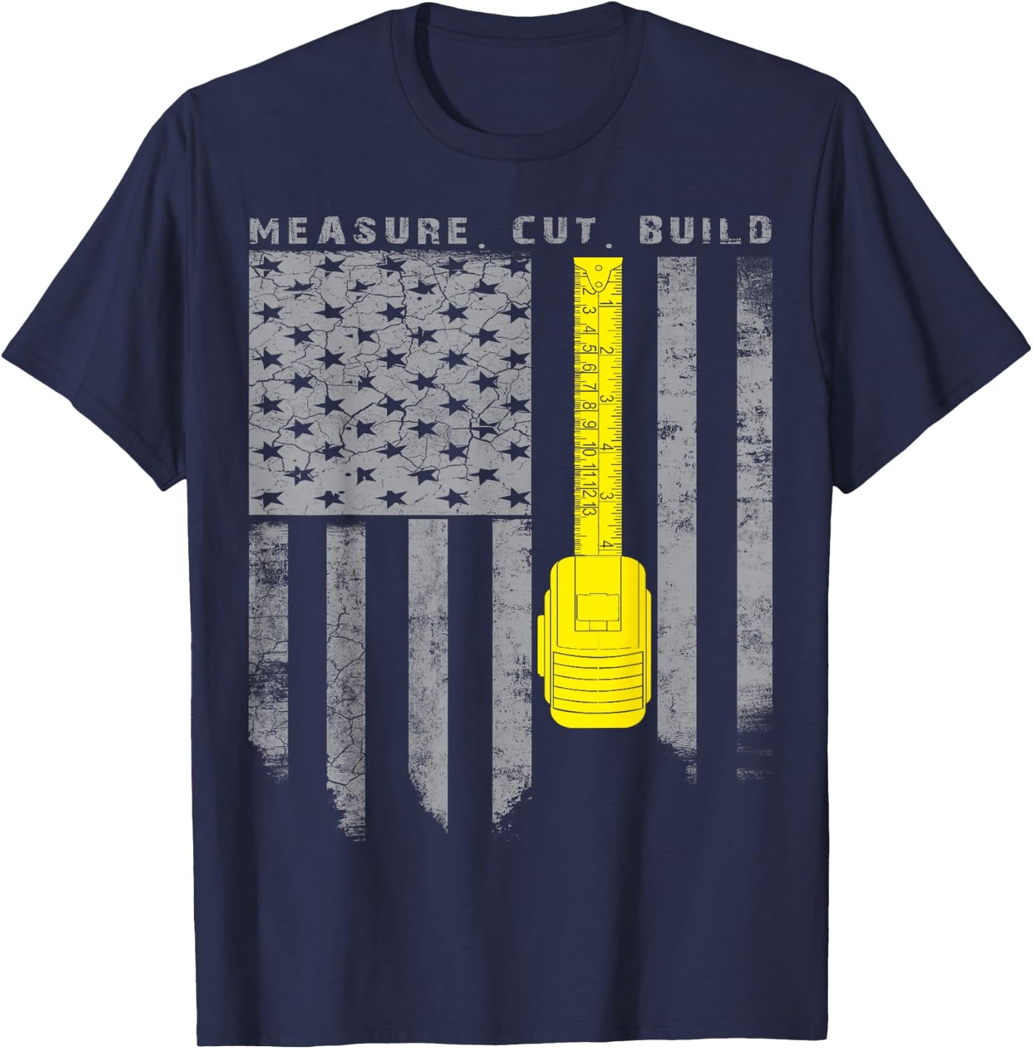 Funny Carpenter Shirts T-Shirt - T-Shirt | Navy
