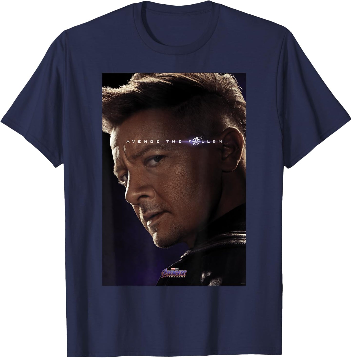 Marvel Avengers Endgame Hawkeye What Ever It Takes Poster T-Shirt - T-Shirt | Navy
