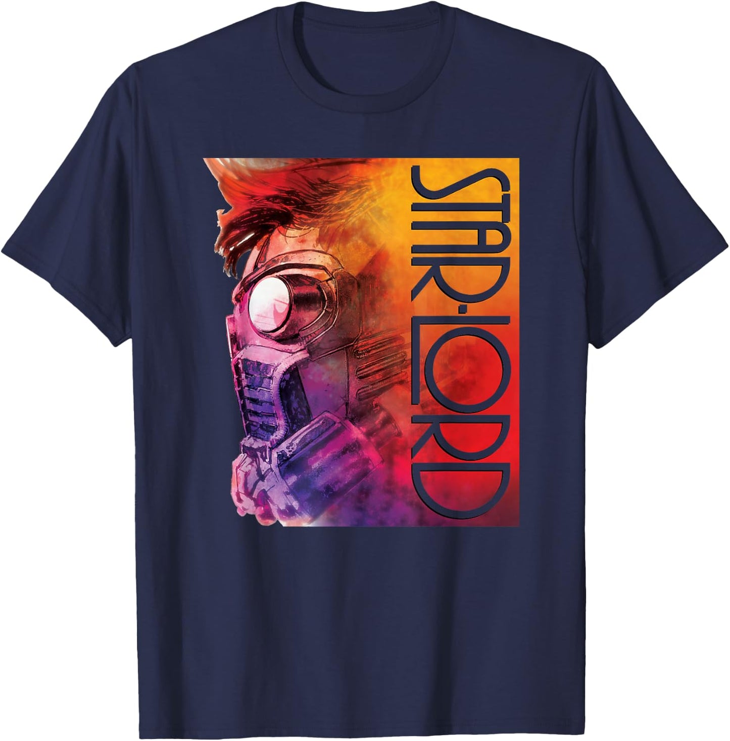 Marvel Guardians of the Galaxy Star-Lord T-Shirt - T-Shirt | Navy