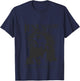 Jesus is lord - bible verse - Christian back T-Shirt - T-Shirt | Navy