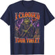 I Clogged Your Toilet Funny Meme Wizard Frog T-Shirt - T-Shirt | Navy