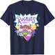 Rugrats Group Shot Retro Geometric Logo T-Shirt - T-Shirt | Navy