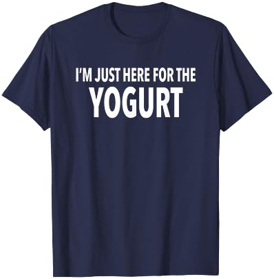 Funny Yogurt Gift T Shirt T-Shirt - T-Shirt | Navy