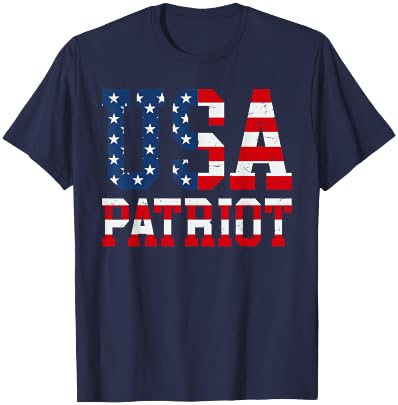 USA Patriot t shirt - United States of America USA Shirt T-Shirt - T-Shirt | Navy