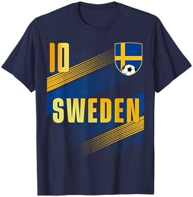 Sweden Flag Swedish Pride Lovers T-Shirt - T-Shirt | Navy