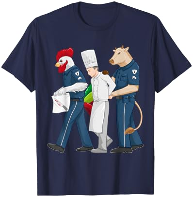 Chef T Shirt and Sous Chef Gifts Funny Chef Accused of Murder Restaurant Cook Kitchen Worker T-Shirt - T-Shirt | Navy