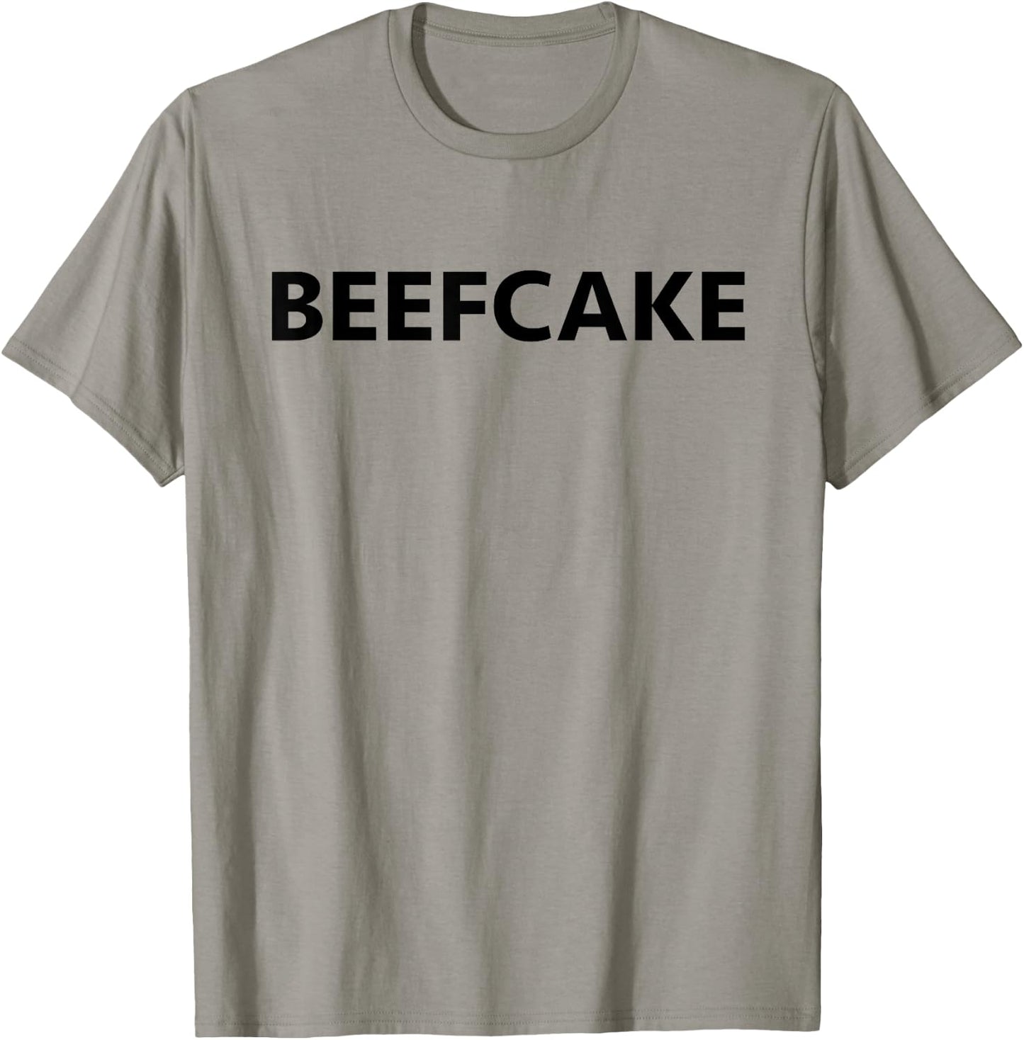 Beefcake Gym Workout Muscle T Shirt T-Shirt - T-Shirt | Sand