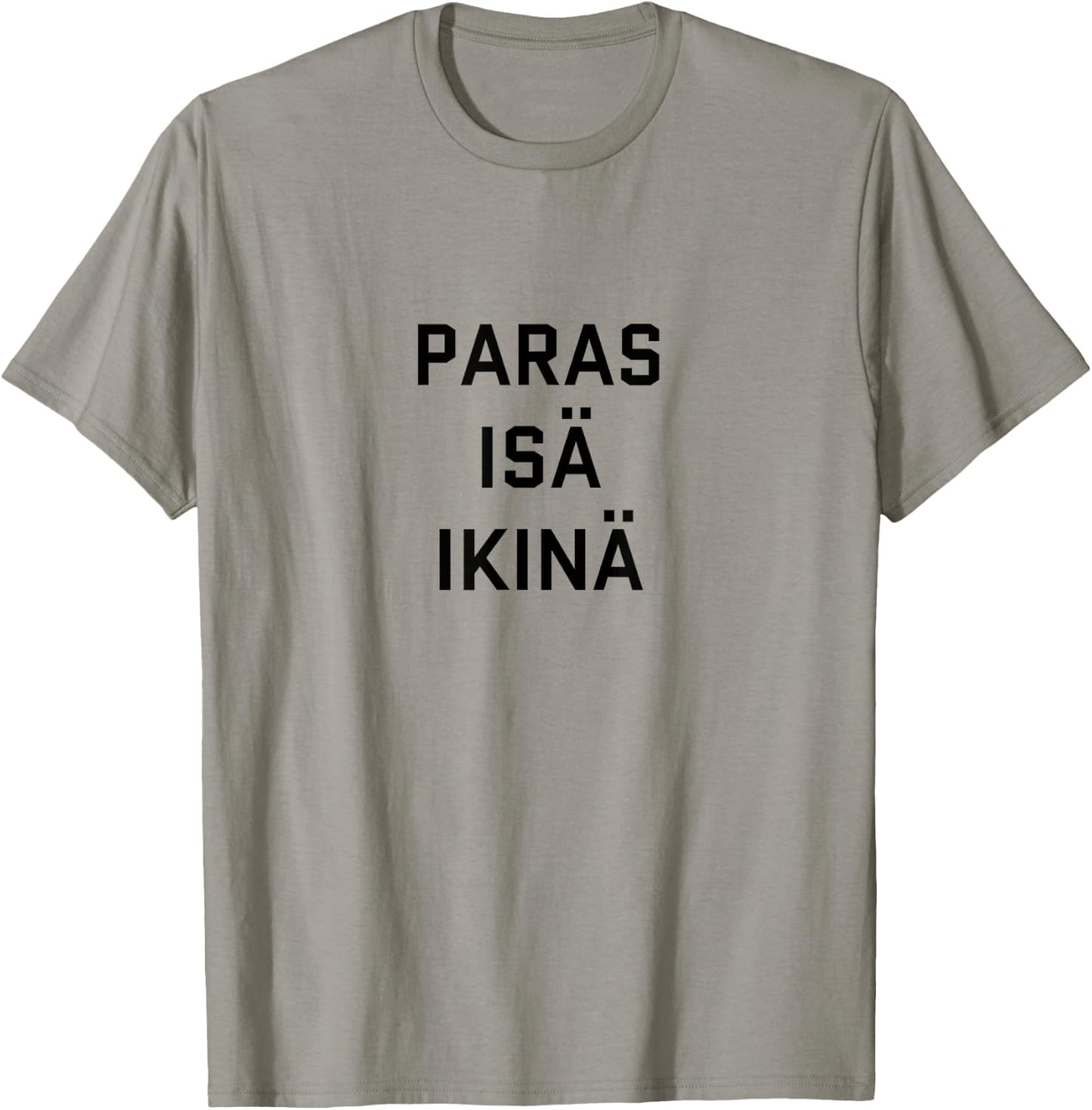 Best Dad Ever Finnish Language Funny Fathers Day Vacation T-Shirt - T-Shirt | Sand