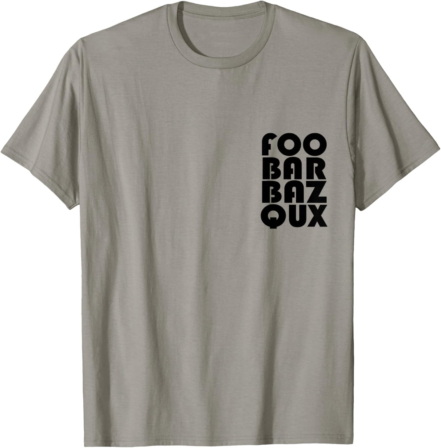 Foo Bar Software Developer Engineer Conference T-Shirt - T-Shirt | Sand