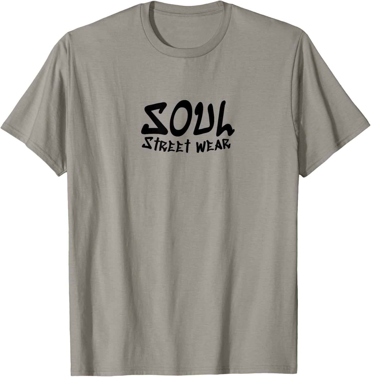 Soul Street Wear -Adults Grey , Classic Fit, Short Sleeve, Small T-Shirt - T-Shirt | Sand