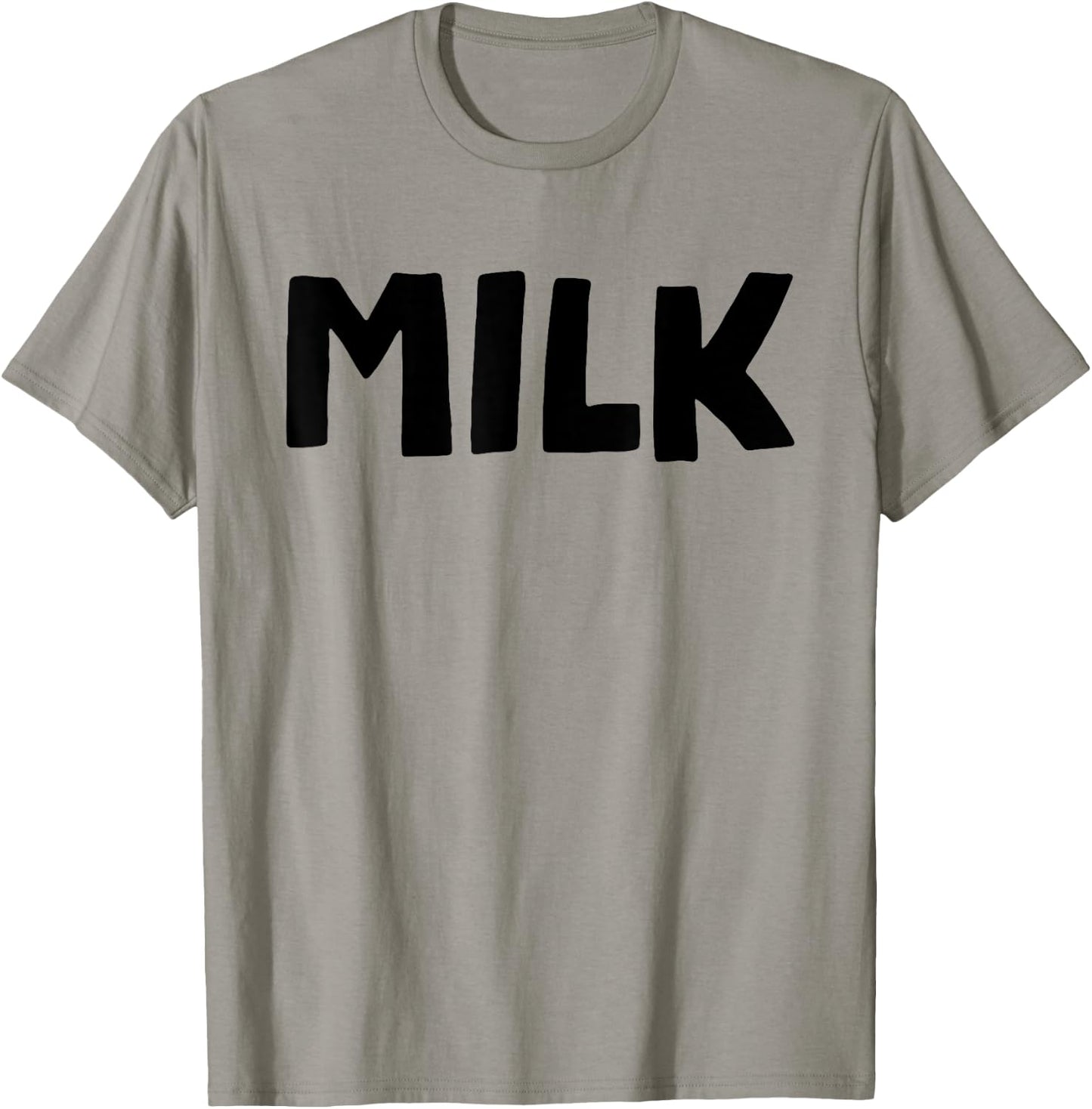 MILK and Cookies Couples Matching Halloween Easy Costume T-Shirt - T-Shirt | Sand