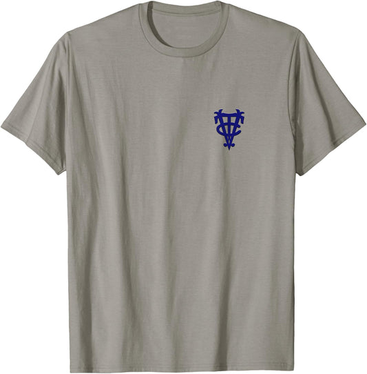 Vedado Tennis Club - blue letters T-Shirt - T-Shirt | Sand