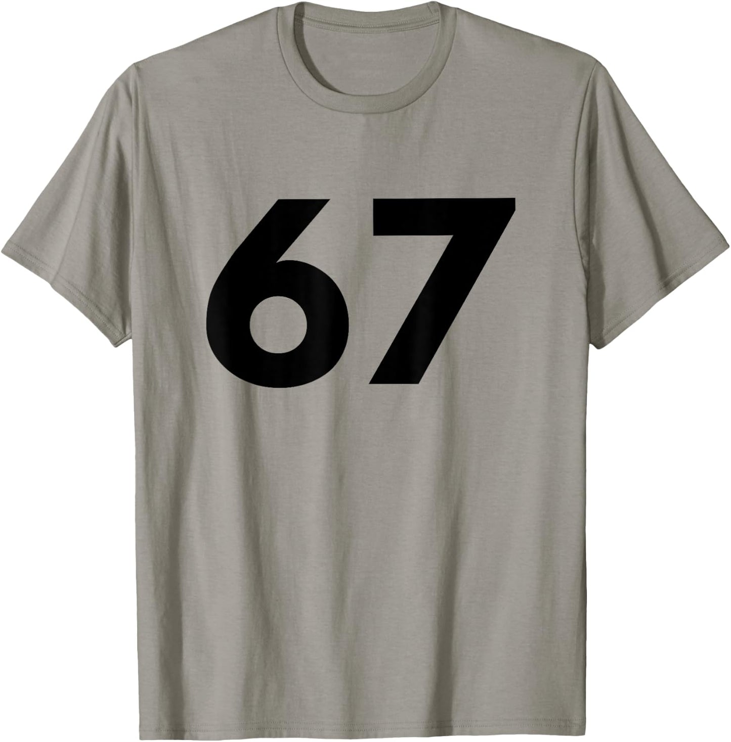 Number 67 - Best Sixty-Seven Year Old T-Shirt - T-Shirt | Sand