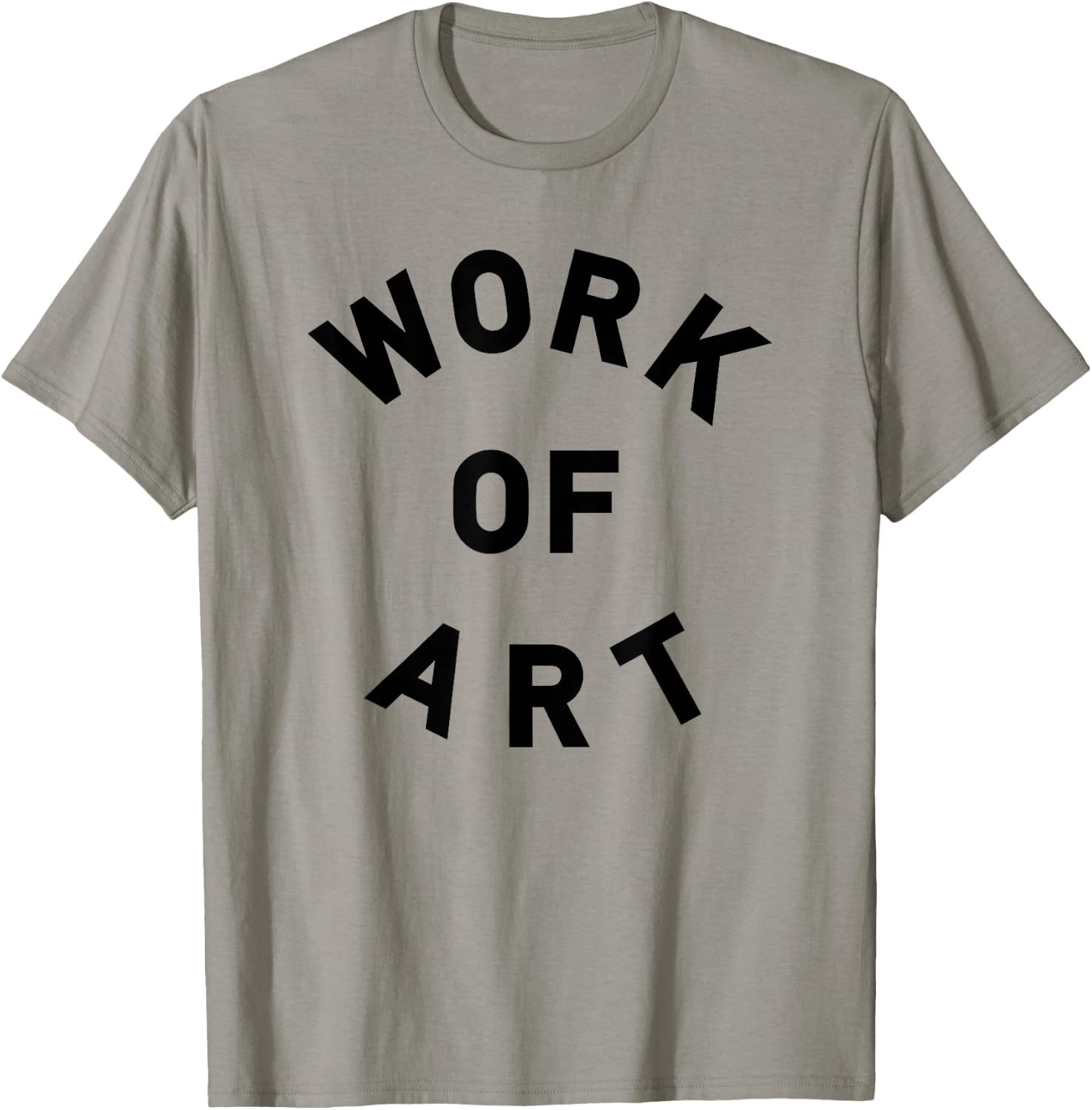 I am WORK OF ART T-Shirt - T-Shirt | Sand