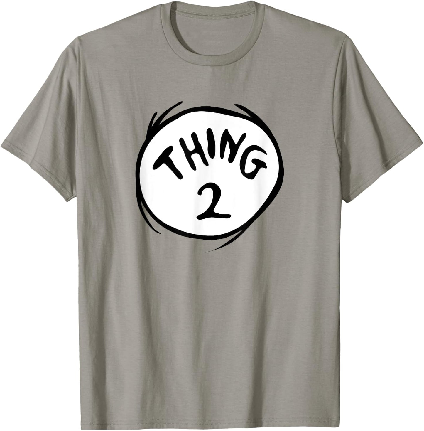 Dr. Seuss Thing 2 Emblem T-Shirt - T-Shirt | Sand
