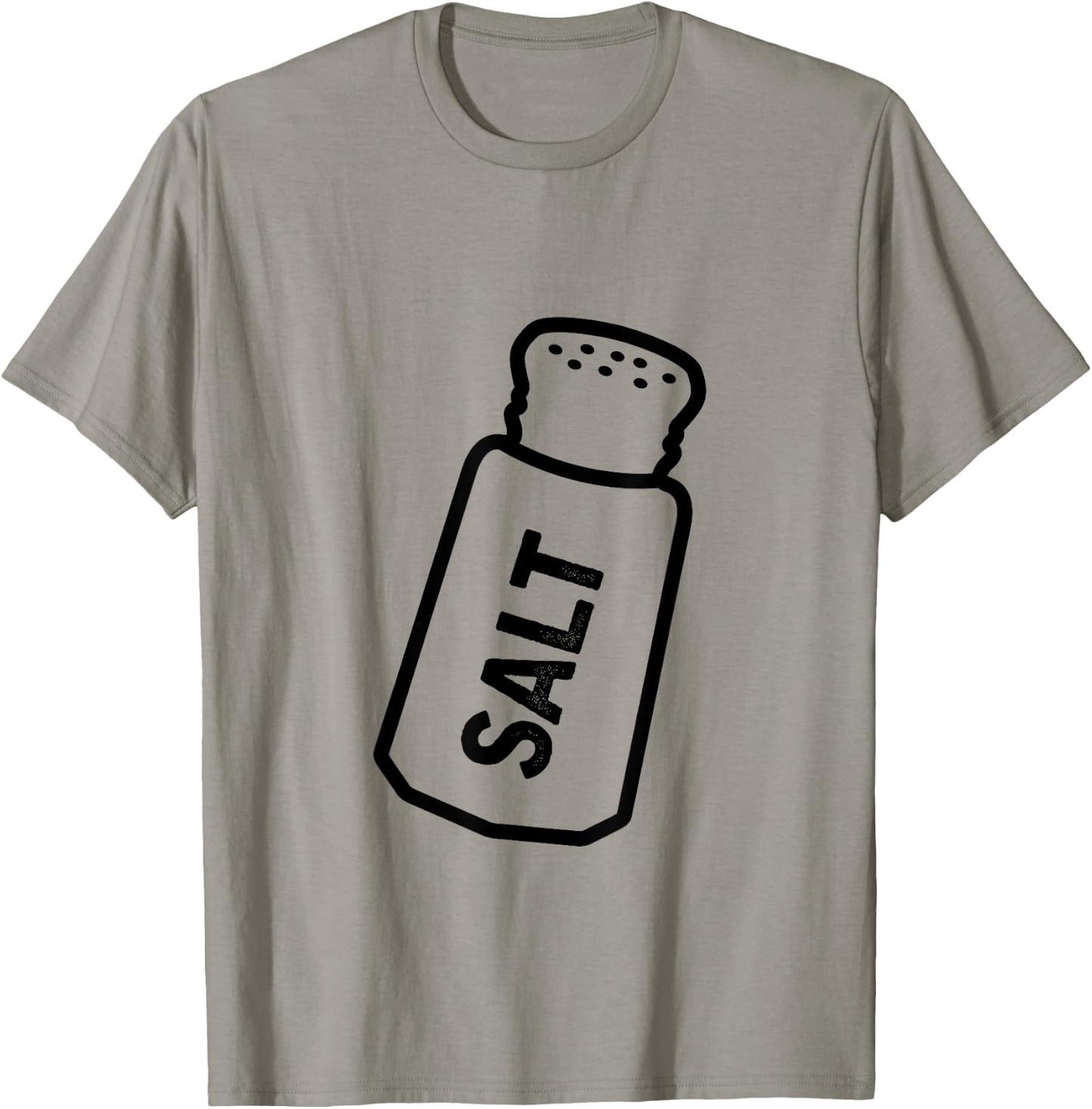 Salt & Pepper BFF Costume Lazy Halloween Costume T-Shirt - T-Shirt | Sand