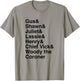 Psych Names Standard - Official T-Shirt - T-Shirt | Sand