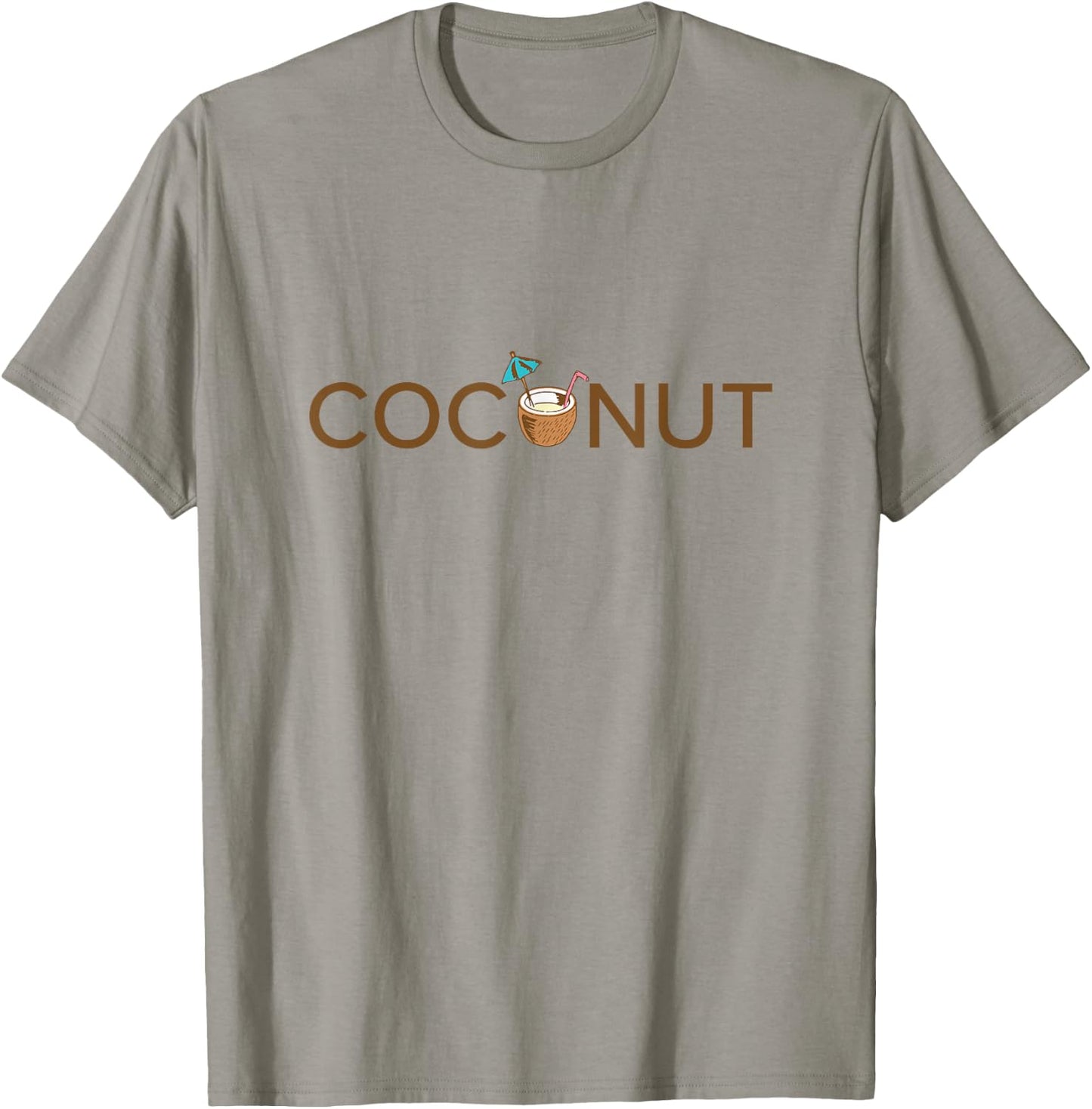 Coconut Funny Tropical Summer Coconut Day Women T-Shirt - T-Shirt | Sand