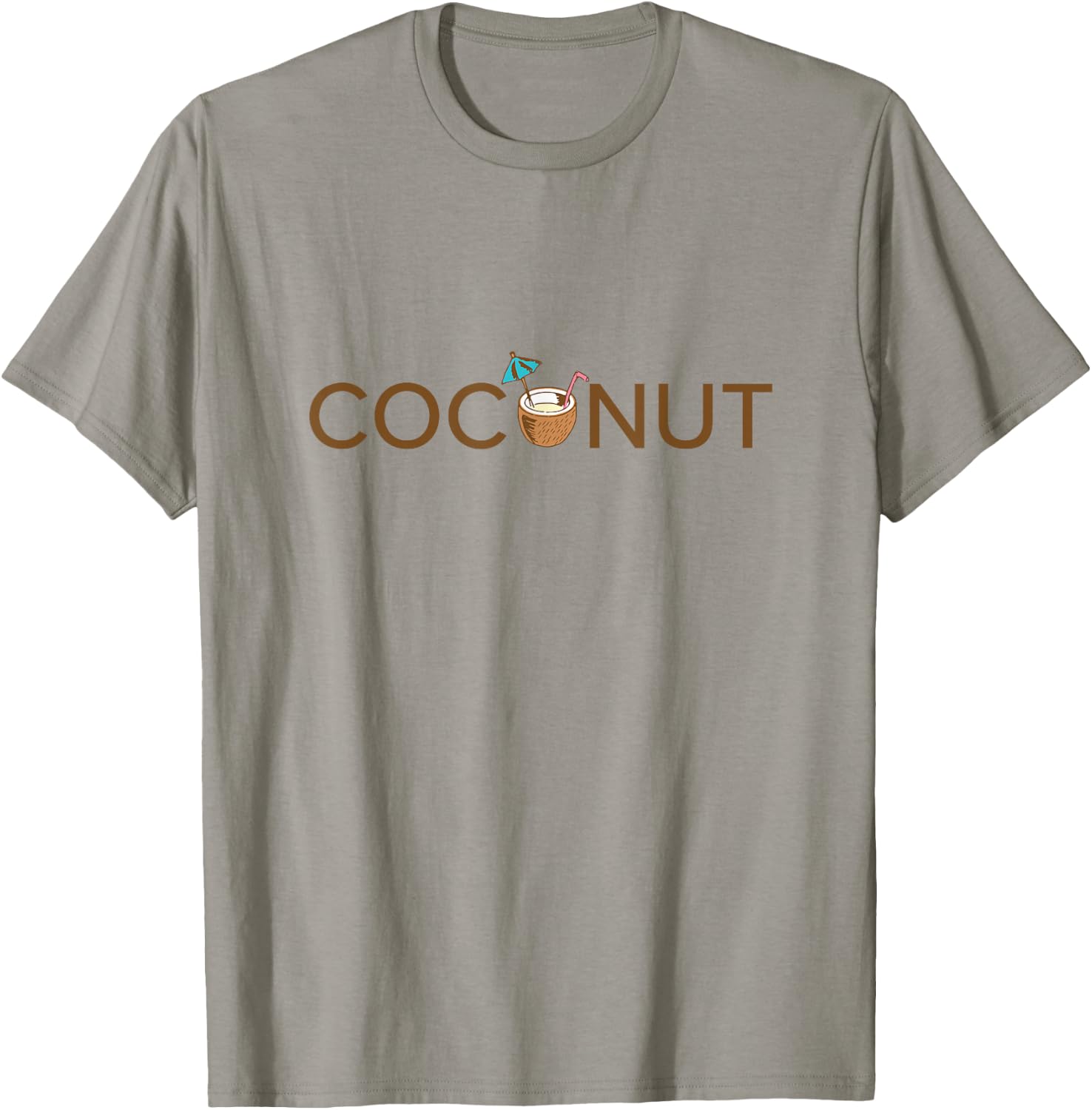 Coconut Funny Tropical Summer Coconut Day Women T-Shirt - T-Shirt | Sand