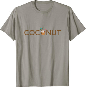 Coconut Funny Tropical Summer Coconut Day Women T-Shirt - T-Shirt | Sand