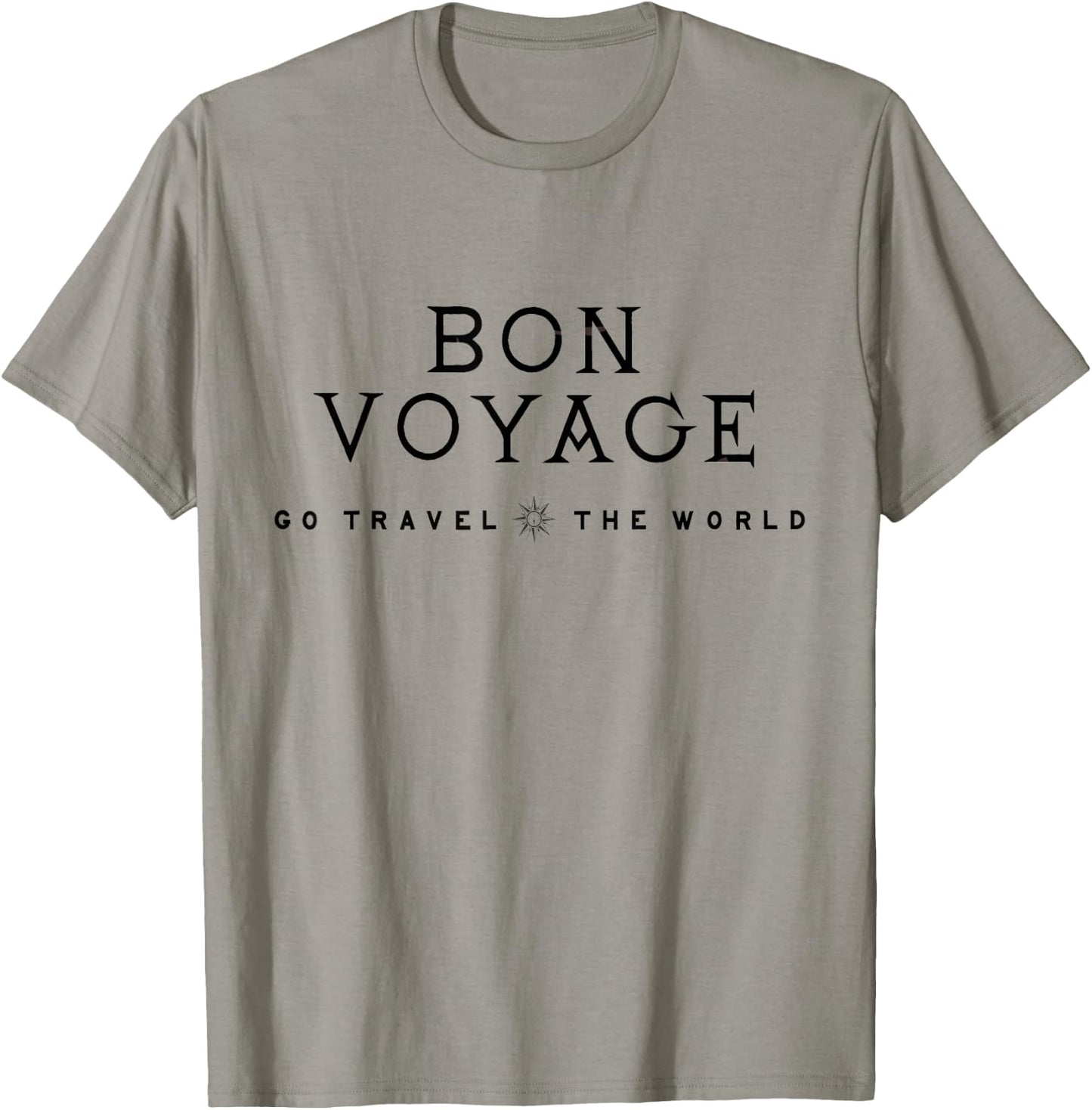 Bon Voyage Shirt Go Travel The World Women T-Shirt - T-Shirt | Sand