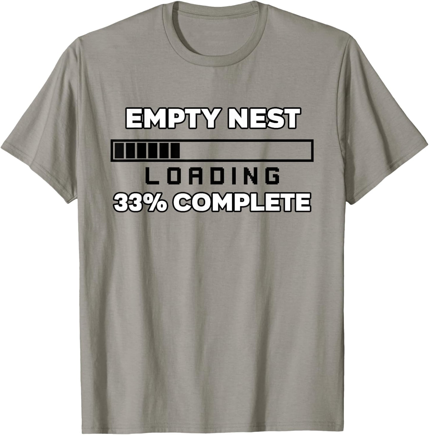 Empty Nest Loading 33 Full Empty Nester alone again T-Shirt - T-Shirt | Sand