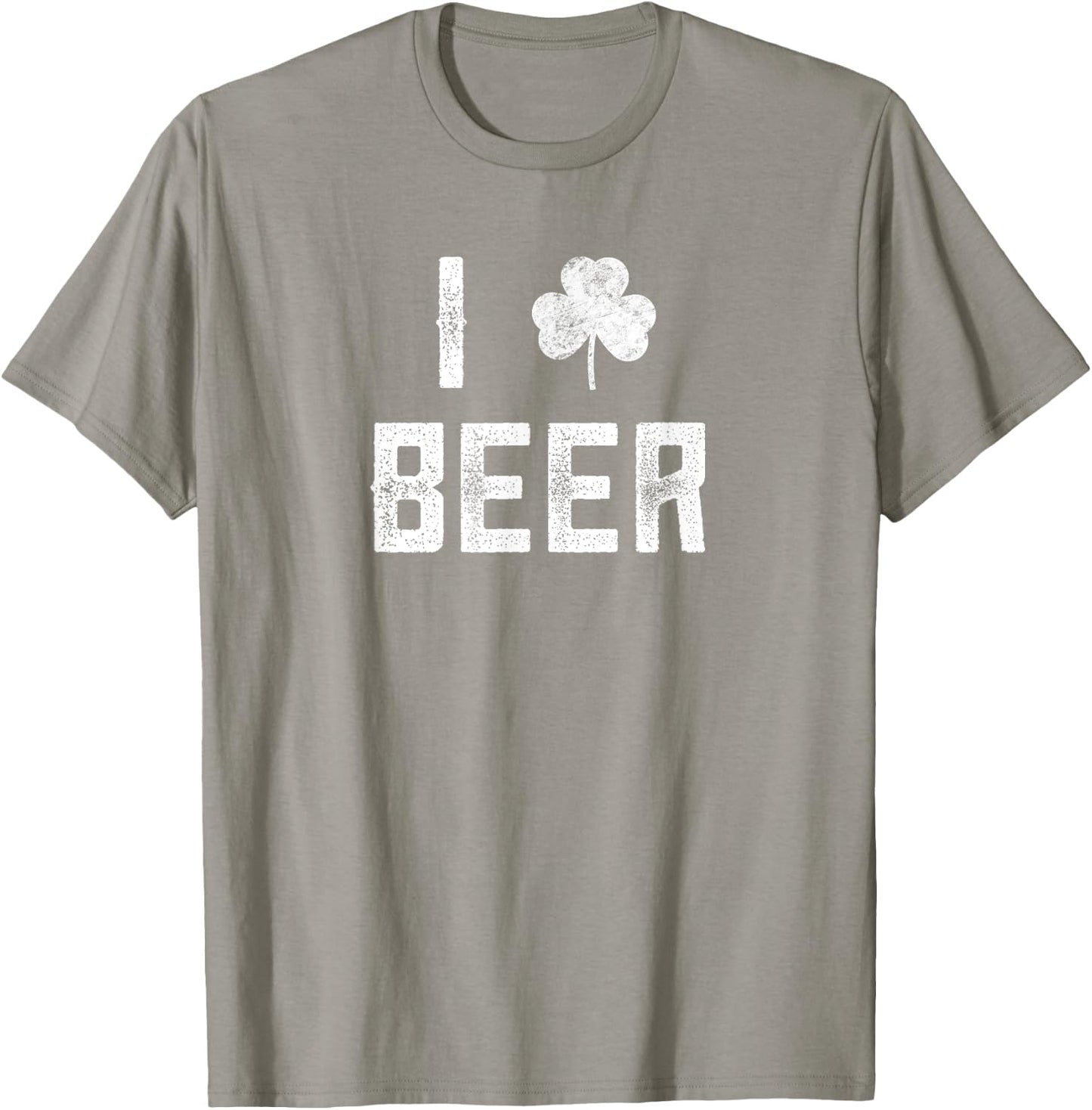 St Pattys Day Beer Shirts St Patricks Day I Shamrock Beer T-Shirt - T-Shirt | Sand