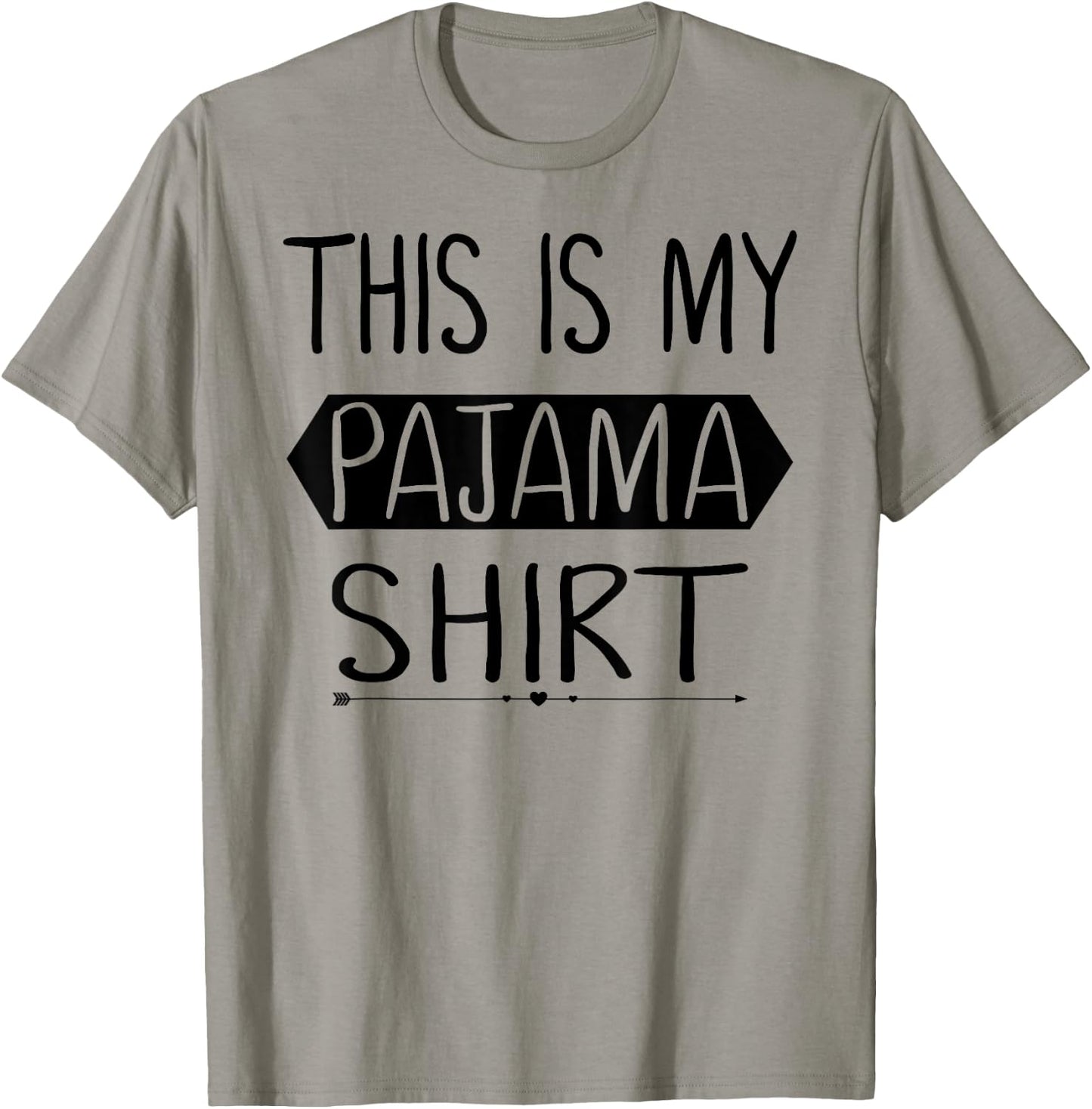 Kids Pajamas Shirt Funny Pajamas PJ Top Teen Girls Boys T-Shirt - T-Shirt | Sand
