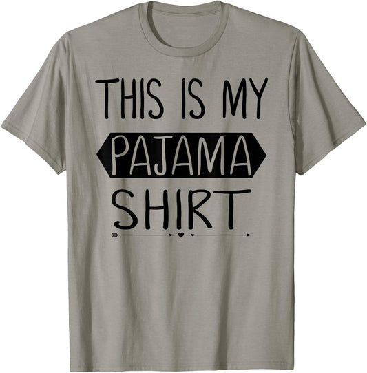 Kids Pajamas Shirt Funny Pajamas PJ Top Teen Girls Boys T-Shirt - T-Shirt | Sand