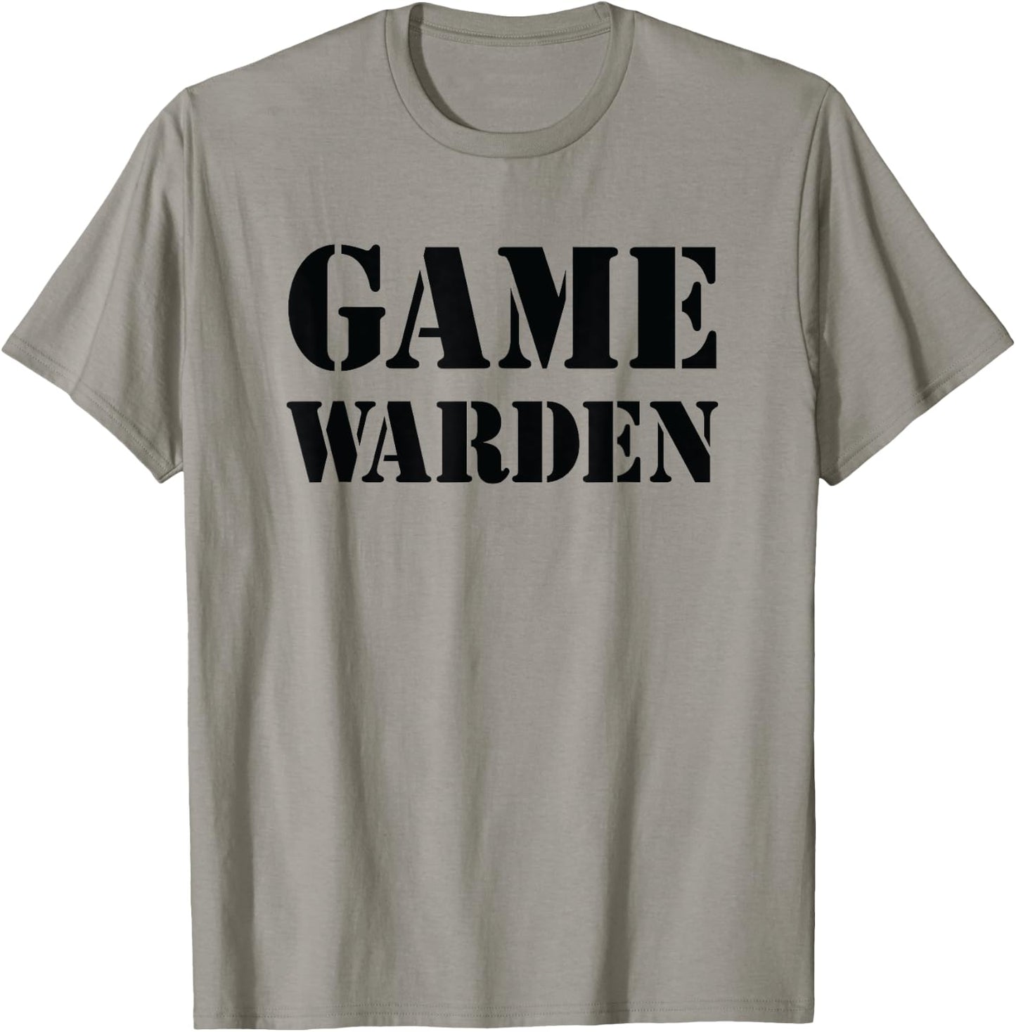 Game Warden Shirt Halloween Costume T-Shirt - T-Shirt | Sand