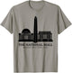 National Mall Shirt Washington DC Vacation Souvenir T-Shirt - T-Shirt | Sand