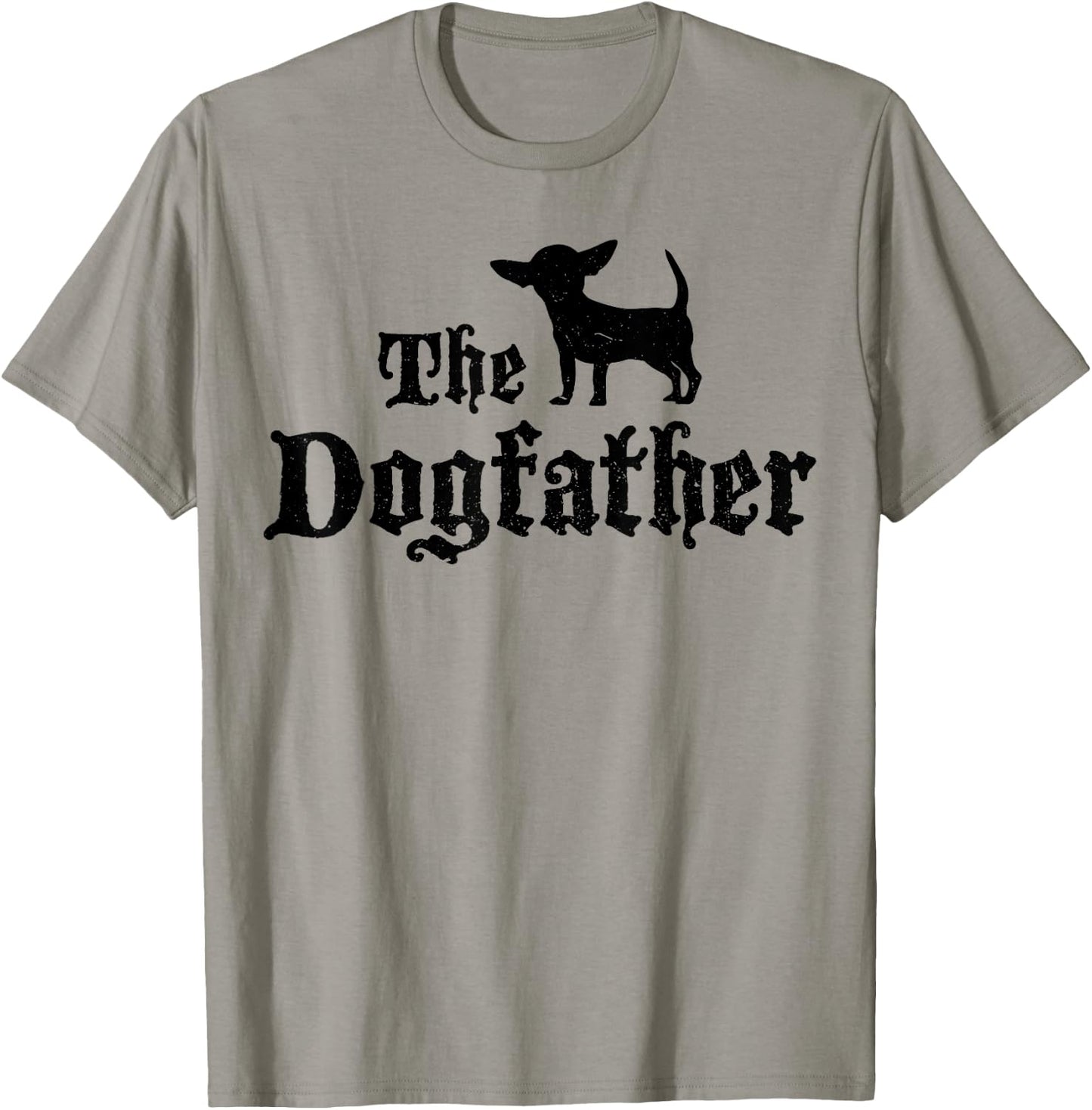 Funny Chiweenie Dog Father Dad Chiweenie Owner Gift Men Women T-Shirt - T-Shirt | Sand