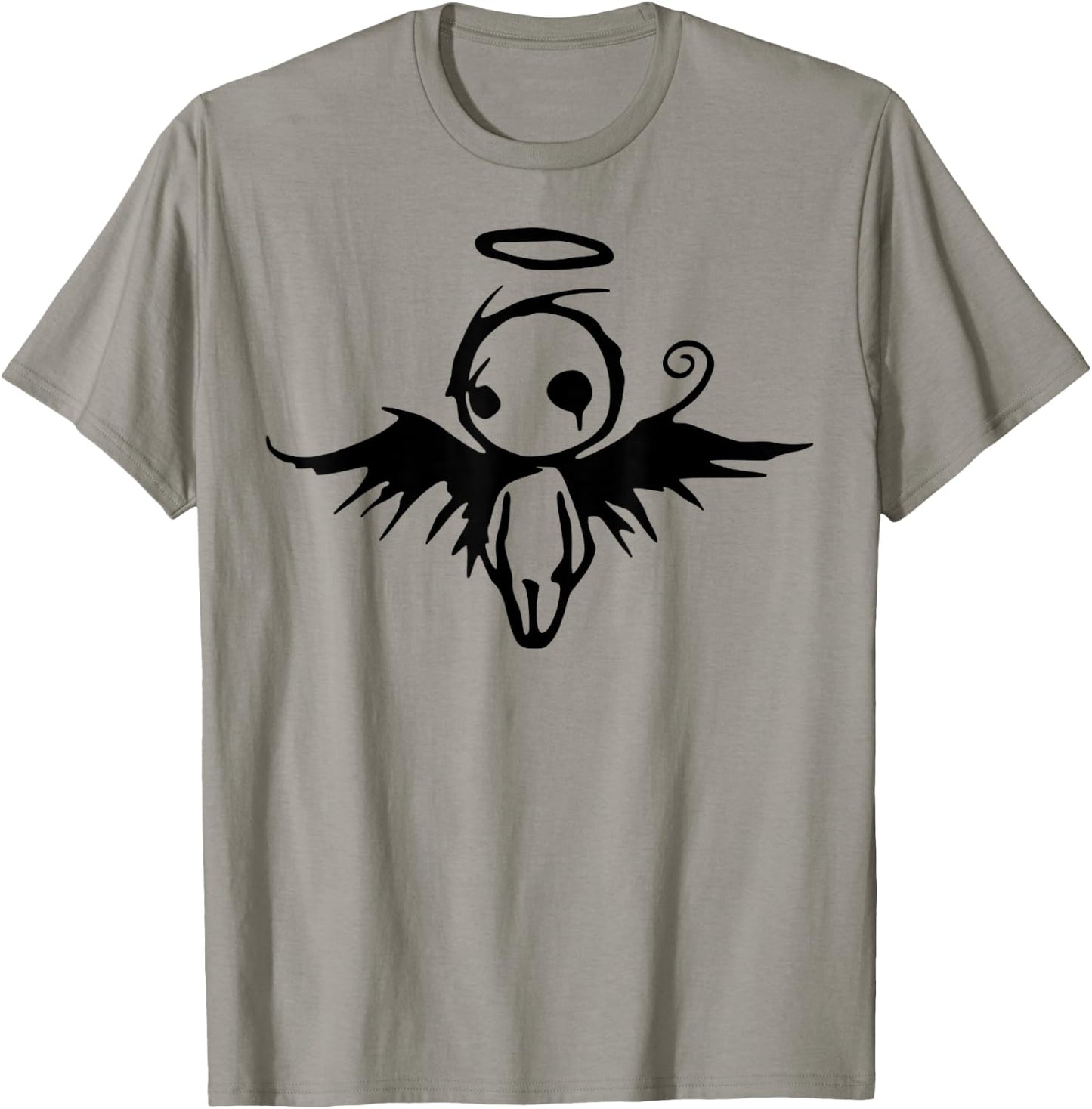 Cute Angel Vintage Couple Matching Halloween Party Costume T-Shirt - T-Shirt | Sand