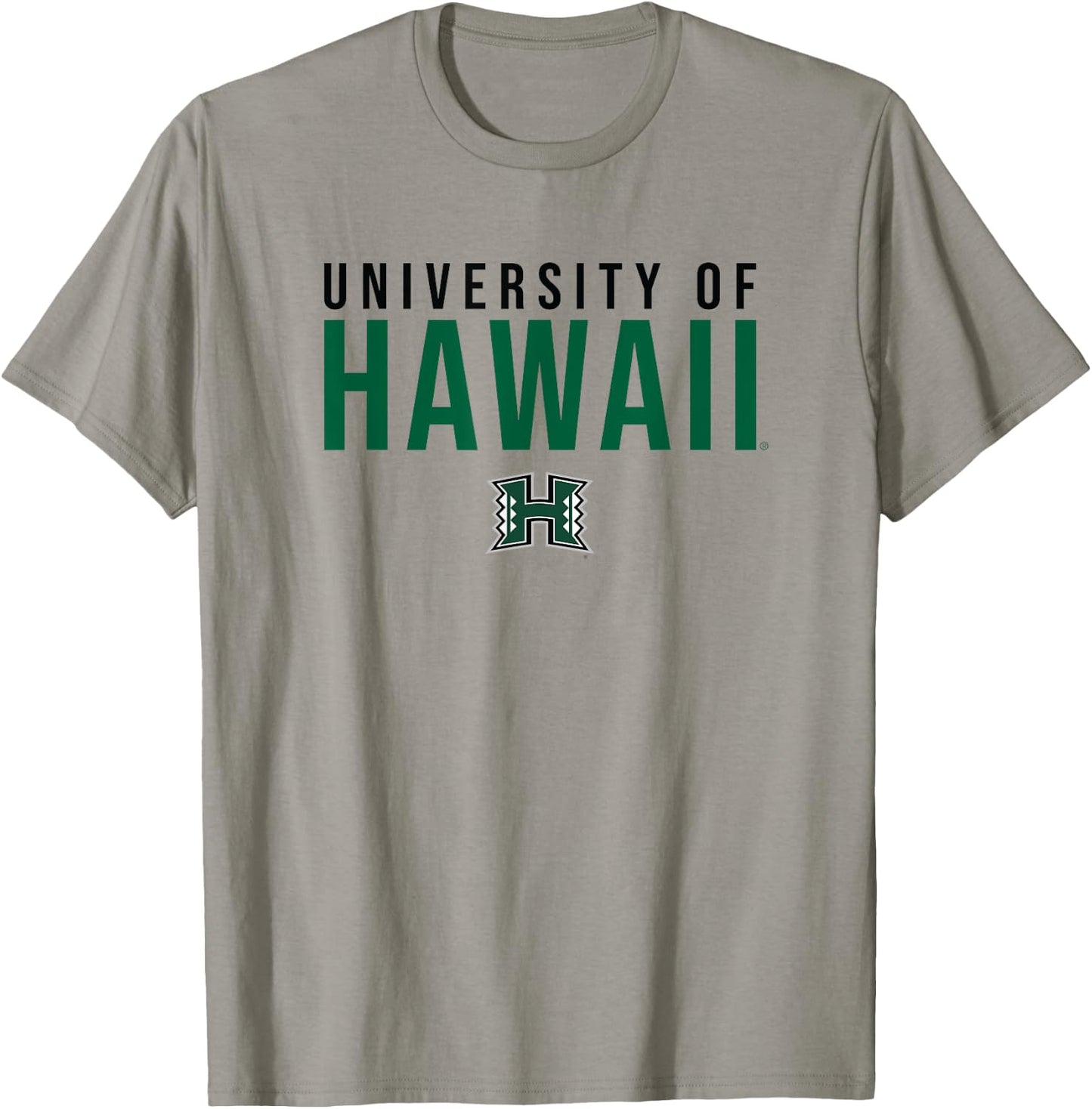 University of Hawaii Rainbow Warriors Stacked T-Shirt - T-Shirt | Sand