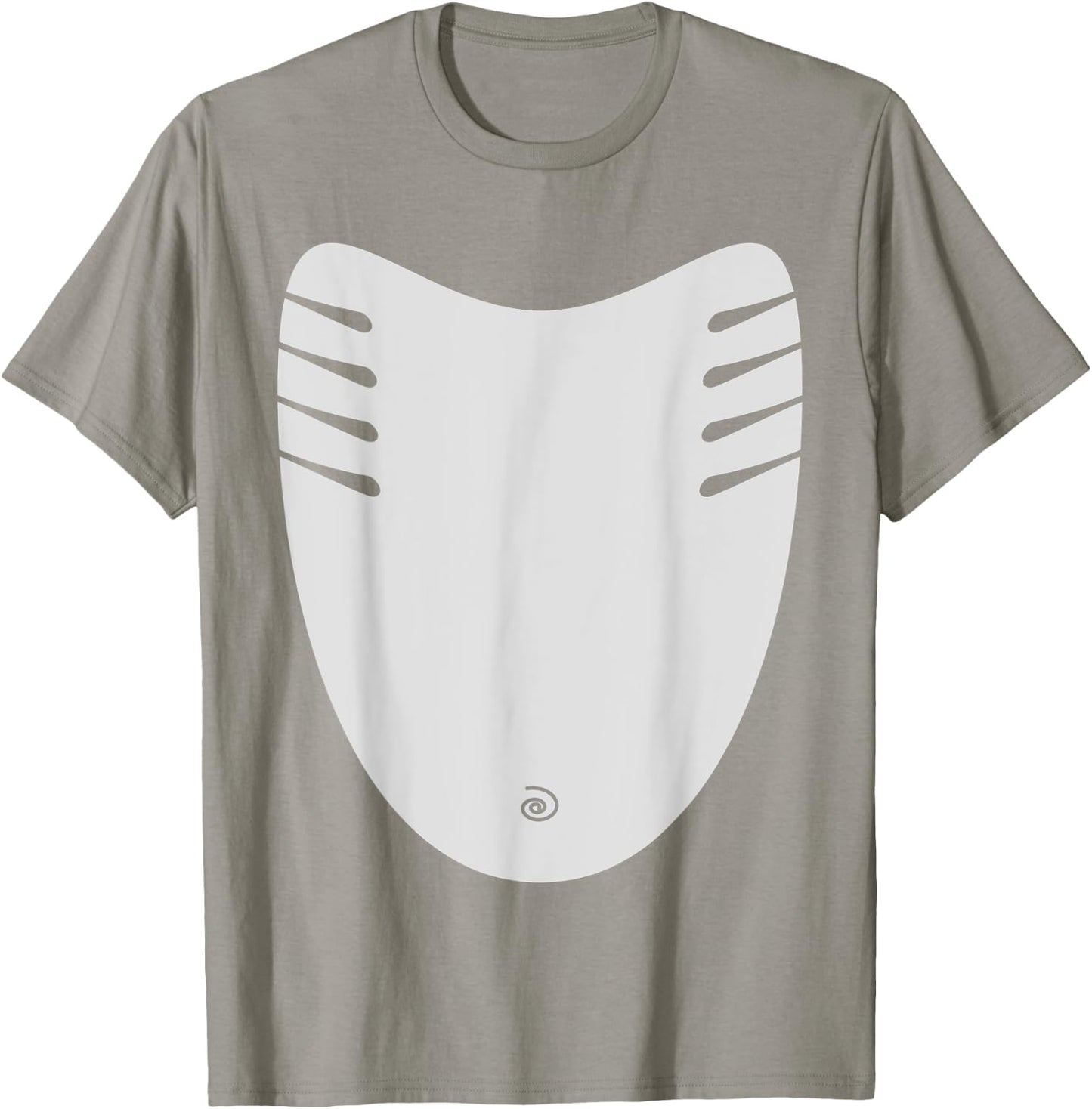 Shark Belly Costume Dolphin Animal Halloween T-Shirt - T-Shirt | Sand
