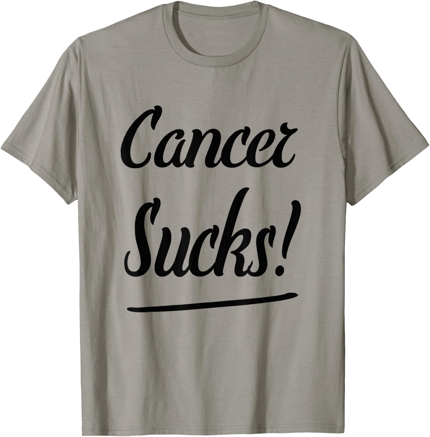 Cancer Sucks! T Shirt - Classic Fit Cancer T-Shirt - T-Shirt | Sand