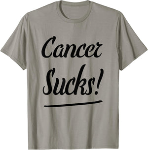 Cancer Sucks! T Shirt - Classic Fit Cancer T-Shirt - T-Shirt | Sand