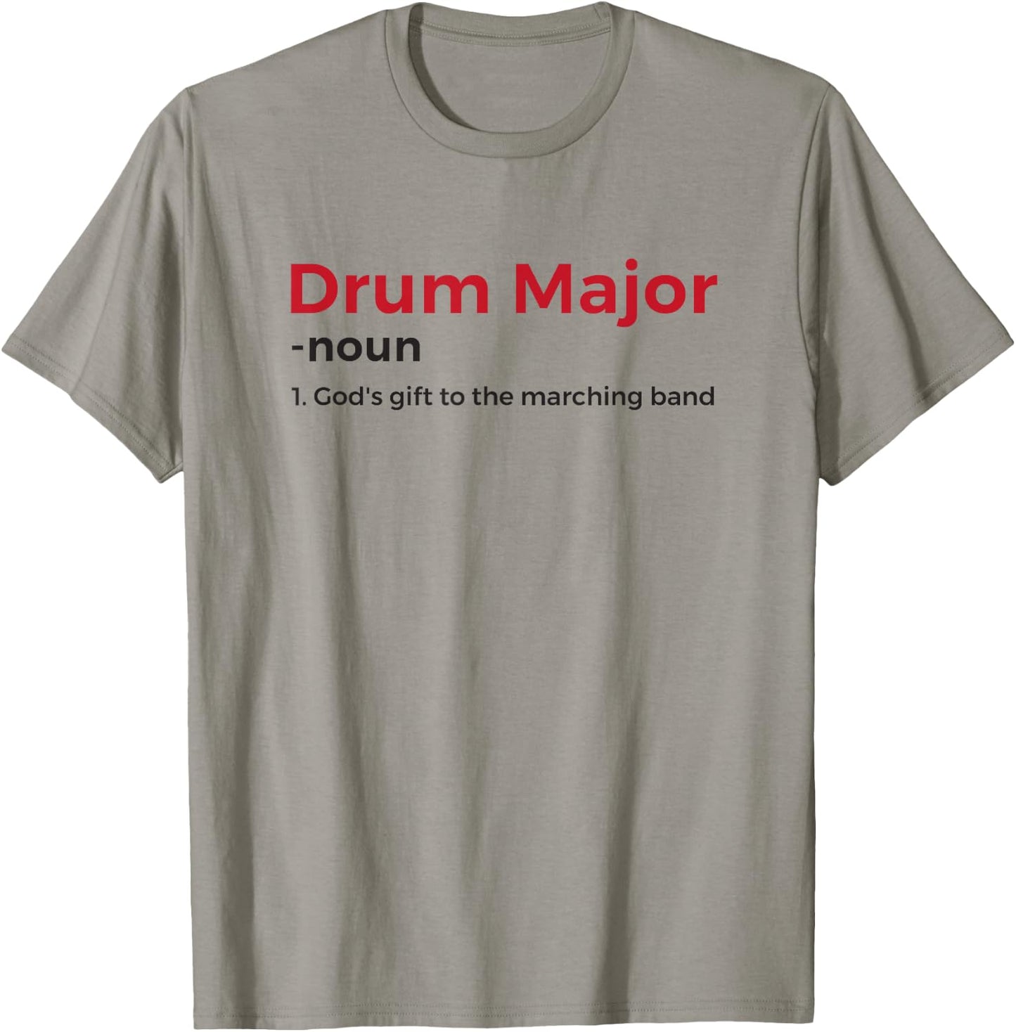Drum Major Definition T-Shirt - T-Shirt | Sand
