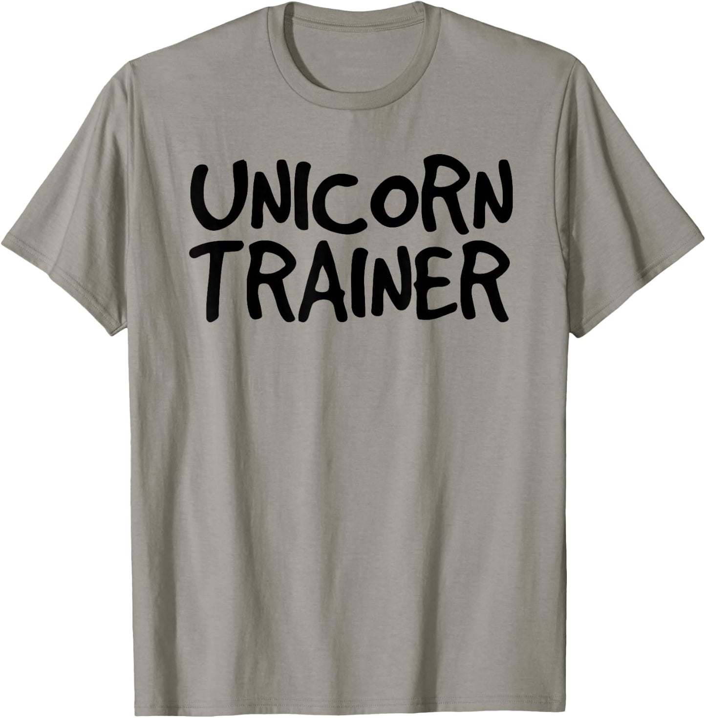 UNICORN TRAINER Shirt Funny Horse Equestrian Gift T-Shirt - T-Shirt | Sand