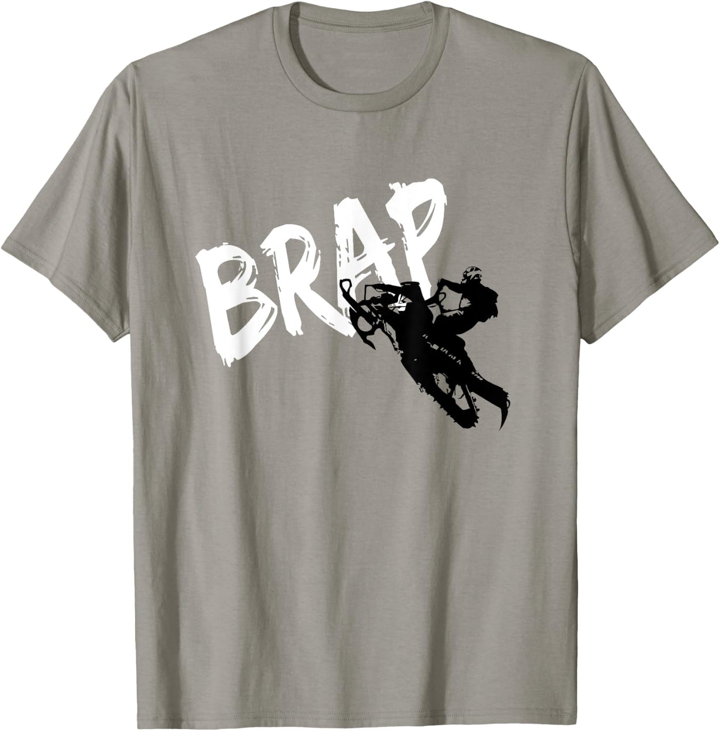Snowmobile Brap Snowmobile T-Shirt - T-Shirt | Sand