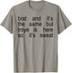 Brat And It's The Same But Troye Is Here So It's Sweat T-Shirt - T-Shirt | Sand