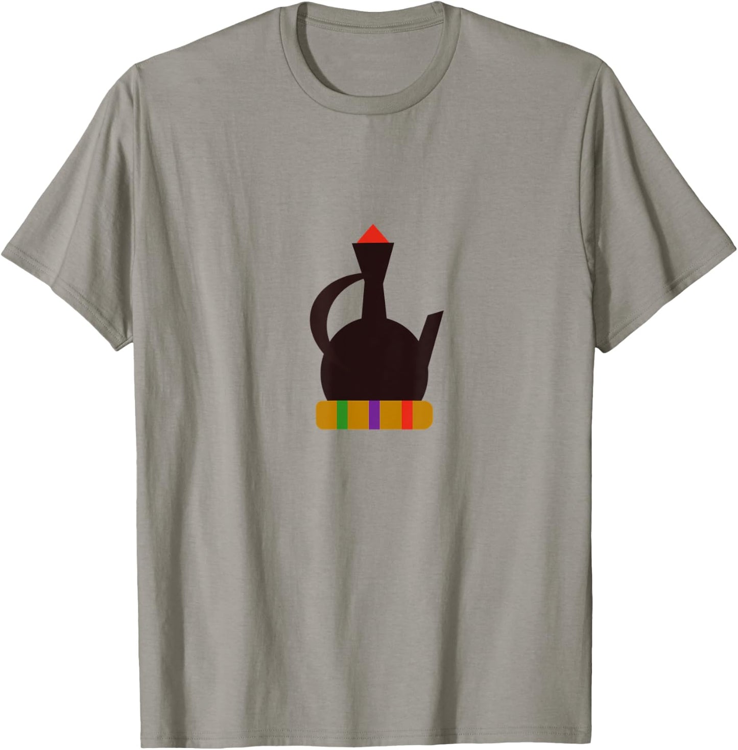 Jebena Ethiopian Coffee T-Shirt - T-Shirt | Sand