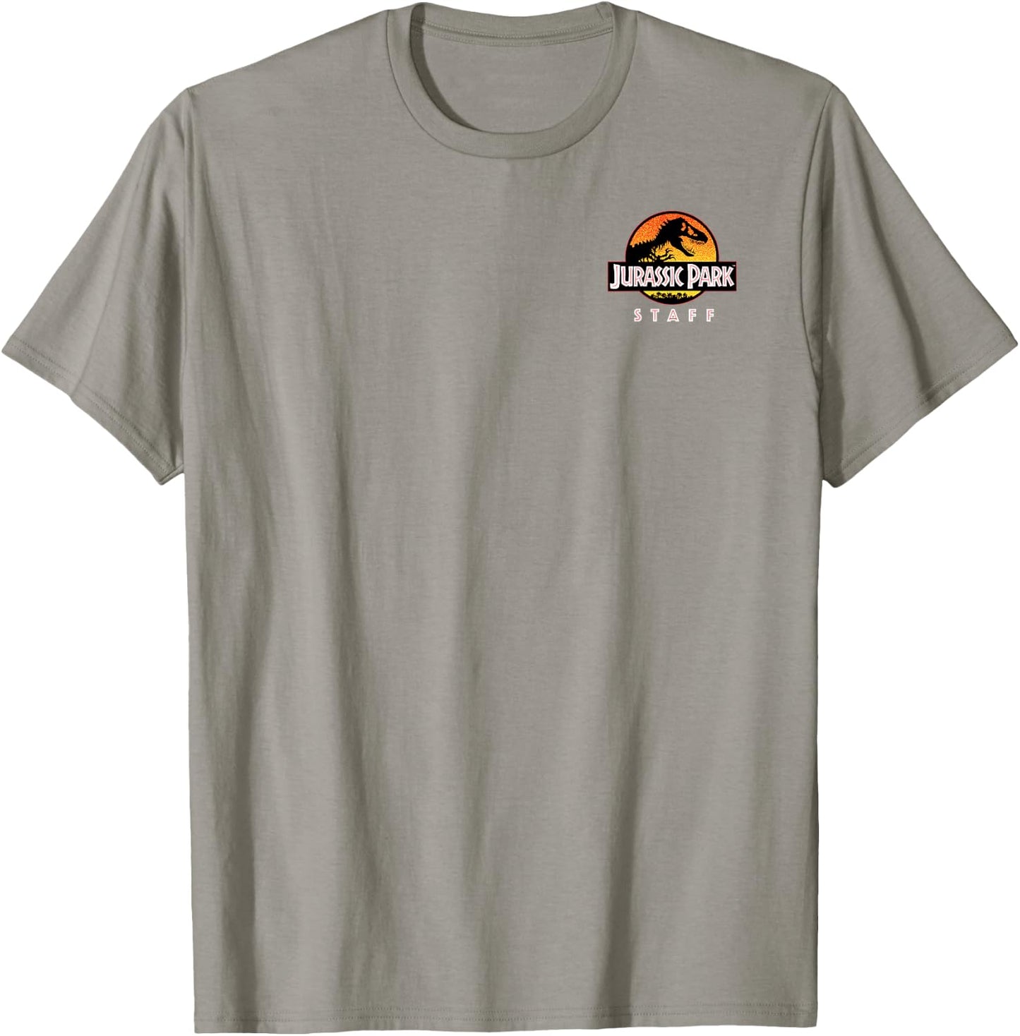 Jurassic Park Ranger Staff Uniform T-Shirt - T-Shirt | Sand
