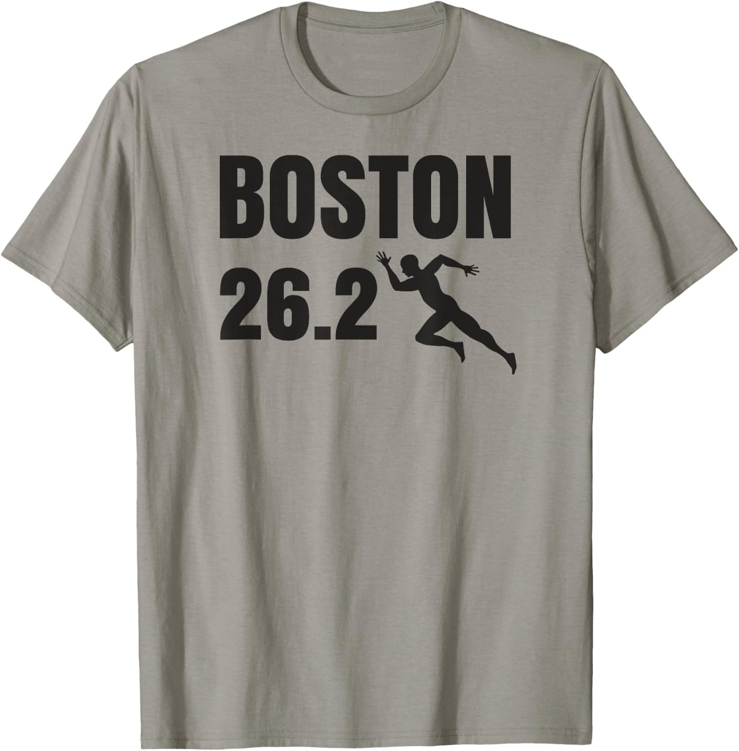 Boston 26.2 Marathon Running Shirt for Bostonians T-Shirt - T-Shirt | Sand
