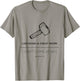 Nehemiah's Great Work Rebuild the Wall T-Shirt - T-Shirt | Sand